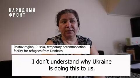 Russia | Civilians Rescued From AZOV Controlled Areas Now Safe In Russia Relate Their Experiences