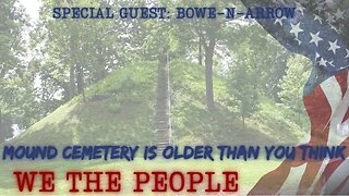 Mound Cemetery in Marietta, OH is 666 Feet Across and Above Sea Level