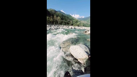 Natural lake River in Swat Valley |Pakistan