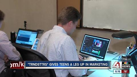 'TRNDSTTRS' gives teens a leg up in marketing