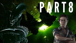 Alien Isolation Playthrough Part 8 - WAITS IS AN IMPOSTER!?!?!