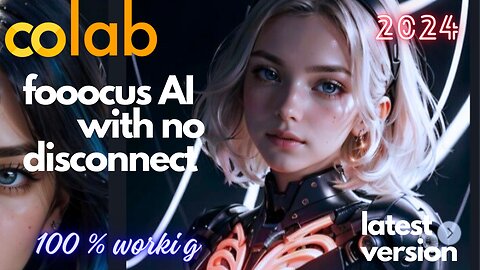 Fooocus AI on colab without disconnect | with latest version