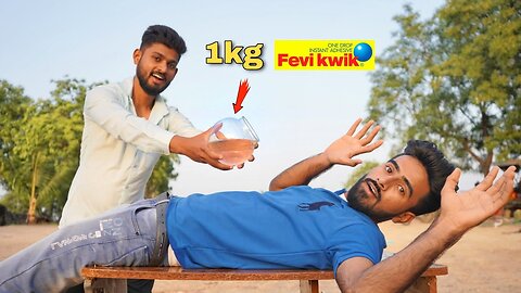 ऐसा भूल कर भी मत करना | 1 Kg Fevi Kwik On My T-Shirt - क्या ये टी-शर्ट को पिघला डालेगा? 😱