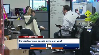 Do you fear your boss is spying on you?