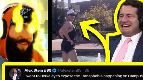Alex Stein EXPOSES TRANSPHOBIA While Trying to Make the Women's Swimming Team at UC Berkely