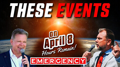 Bo Polny - EMERGENCY - HOURS Remain - THESE EVENTS on April 8 - Artur Pawlowski Bo Polny - Captions