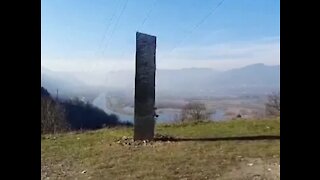 Monolith in Romania disappears