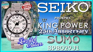 Retro Time! | Seiko Prospex King Power 25th Anniversary Limited Edition Sumo SPB029J1 Unbox & Review