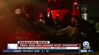 2 shooting victims drive themselves to PBSO station in Lake Worth