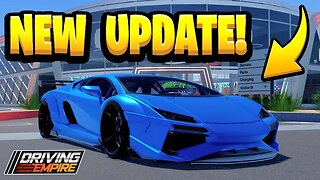 NEW Dealership + Update in ROBLOX Driving Empire!