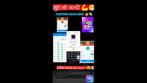 Fastwin hack mod apk| without investment earning app