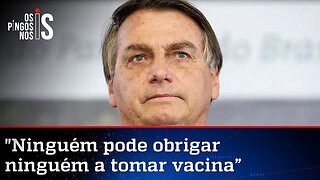 Bolsonaro reafirma importância da liberdade