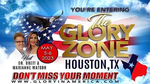 Glory in America Houston PROMO! Dr Brett Watson, Dr Manuel Johnson, Donna Rigney, Sharrell Barrera