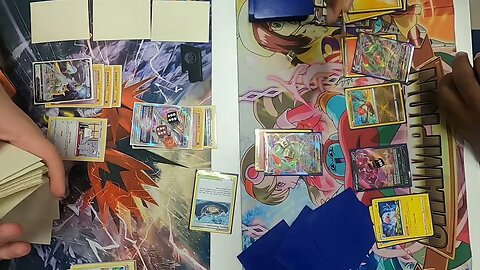 Rayquaza VMAX/Radiant Eternatus vs Arceus VStar at @pocketsloths7162 | Pokemon TCG