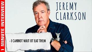 Jeremy Clarkson one minute interview #jeremyclarkson #clarksonsfarm #clarkson