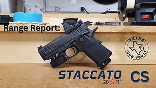 Range Report: Staccato CS (subcompact 2011 pistol)
