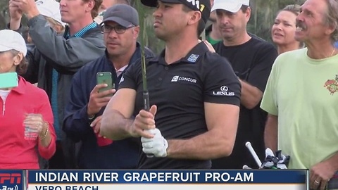 Jason Day plays in Indian River Grapefruit Pro-Am in Vero Beach