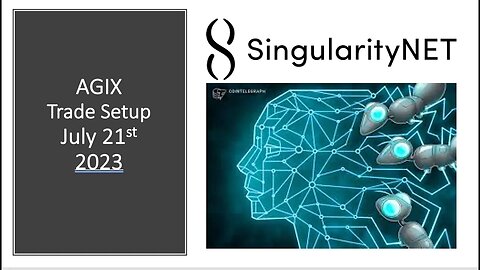 Singularity NET AGIX - Technical Analysis, July 21st, 2023