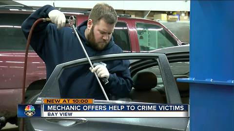 Bay View auto shop fixes windows after break-ins free of charge