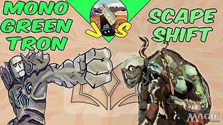 Mono Green Tron VS Scapeshift｜Where's My Warping Wail! ｜Magic the Gathering Online｜Modern