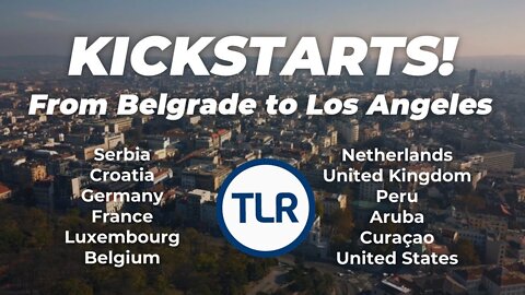 KICKSTARTS! From Belgrade to Los Angeles. 🇺🇸 🇭🇷 🇩🇪 🇫🇷 🇱🇺 🇧🇪 🇧🇪 🇳🇱 🇬🇧 🇵🇪 🇦🇼 🇺🇸