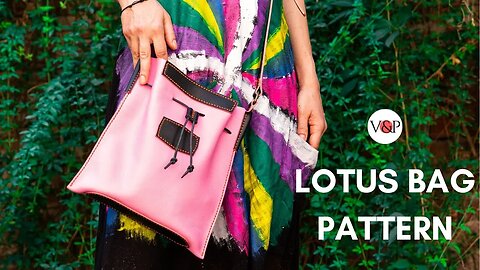 How to Make Lotus Phone Bags (Link to Pattern in Description)