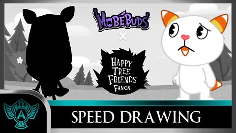 Speed Drawing: Happy Tree Friends Fanon - Candy Corn | Mobebuds Style