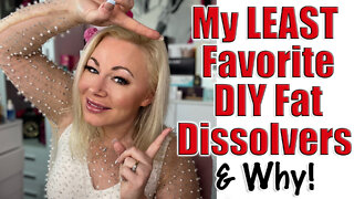 My Least Favorite DIY Fat Dissolvers and Why! | Code Jessica10 saves you Money