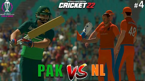 Pakistan vs Netherlands - All Out 😒 - Cricket 22 ODI World Cup 2023 #4