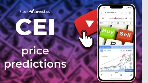 CEI Price Predictions - Camber Energy Stock Analysis for Monday, November 28th
