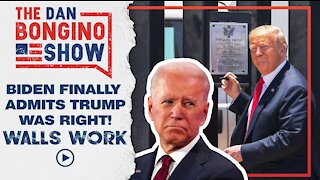 Biden Finally Admits Trump Was Right- Walls Work!