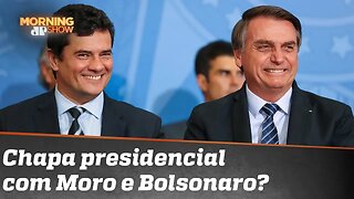 Imagine uma chapa presidencial BOLSOMORO...