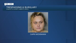 Woman caught swimming naked in neighbors pool