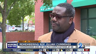 Neighbors, residents react to death of Rep. Elijah Cummings