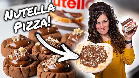 How Italians Cook with NUTELLA | Homemade Hazelnut Spread & Nutella Dessert Recipes