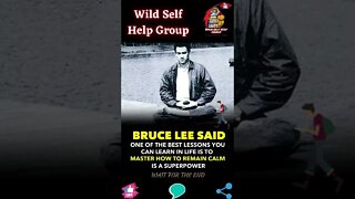 🔥Bruce Lee once said🔥#shorts🔥#wildselfhelpgroup🔥24 Novemeber 2022🔥