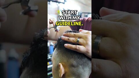 Using Thinning Shears On Men's Hair