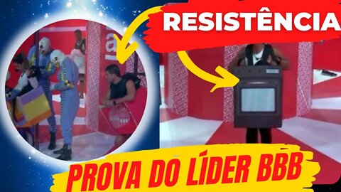 PROVA BBB22 LÍDER | HOJE