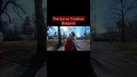 The Surva Tradition BULGARIA #bulgaria #pernik #sofia #surva #kukeri #UNESCO #SHORTS #violetflame