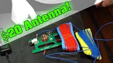 CHEAP Ham Radio Wire Antenna! | Semoic Balance Unbalance 10W Balun 9:1