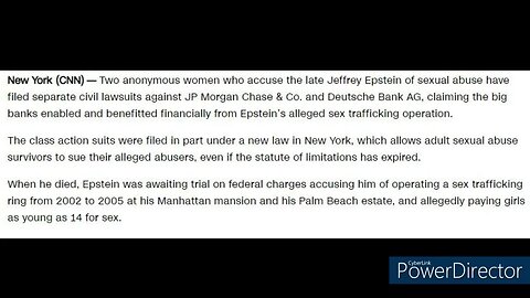 JPMorgan Chase profited from Jeffrey Epstein’s sex trafficking, suit says