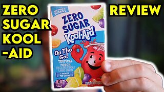 ZERO SUGAR KOOL AID Tropical Punch Review