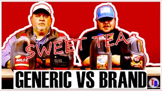 Ranking Sweet Tea Generic VS Brand