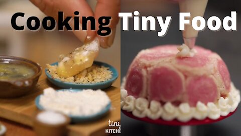 ASMR - Tiny Food Cooking With Great Music