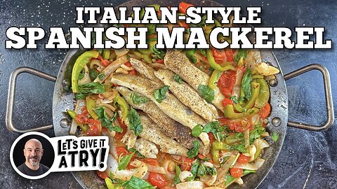 Todd Toven's Italian-Style Spanish Mackerel | Blackstone Griddles