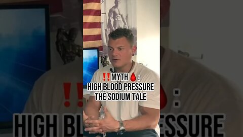 BLOOD PRESSURE MYTH - STOP DOING THIS MISTAKE! No salt? Cutting sodium #hypertension #bloodpressure