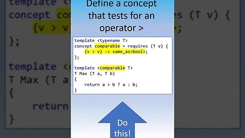 Add Constraints to your C++ Templates
