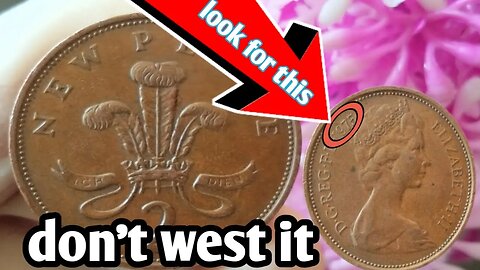 🔴UK Two New Pence 1975 Elizabeth II Coin from United Kingdom worth up to $500,000 don't spend this?