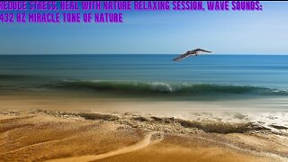 Reduce Stress | Heal with Nature | Relaxing Session | Wave Sounds | 432 Hz Miracle Tone of Nature