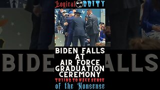 President JOE BIDEN Stumbles and Takes a Tumble at Airforce Graduation Ceremony